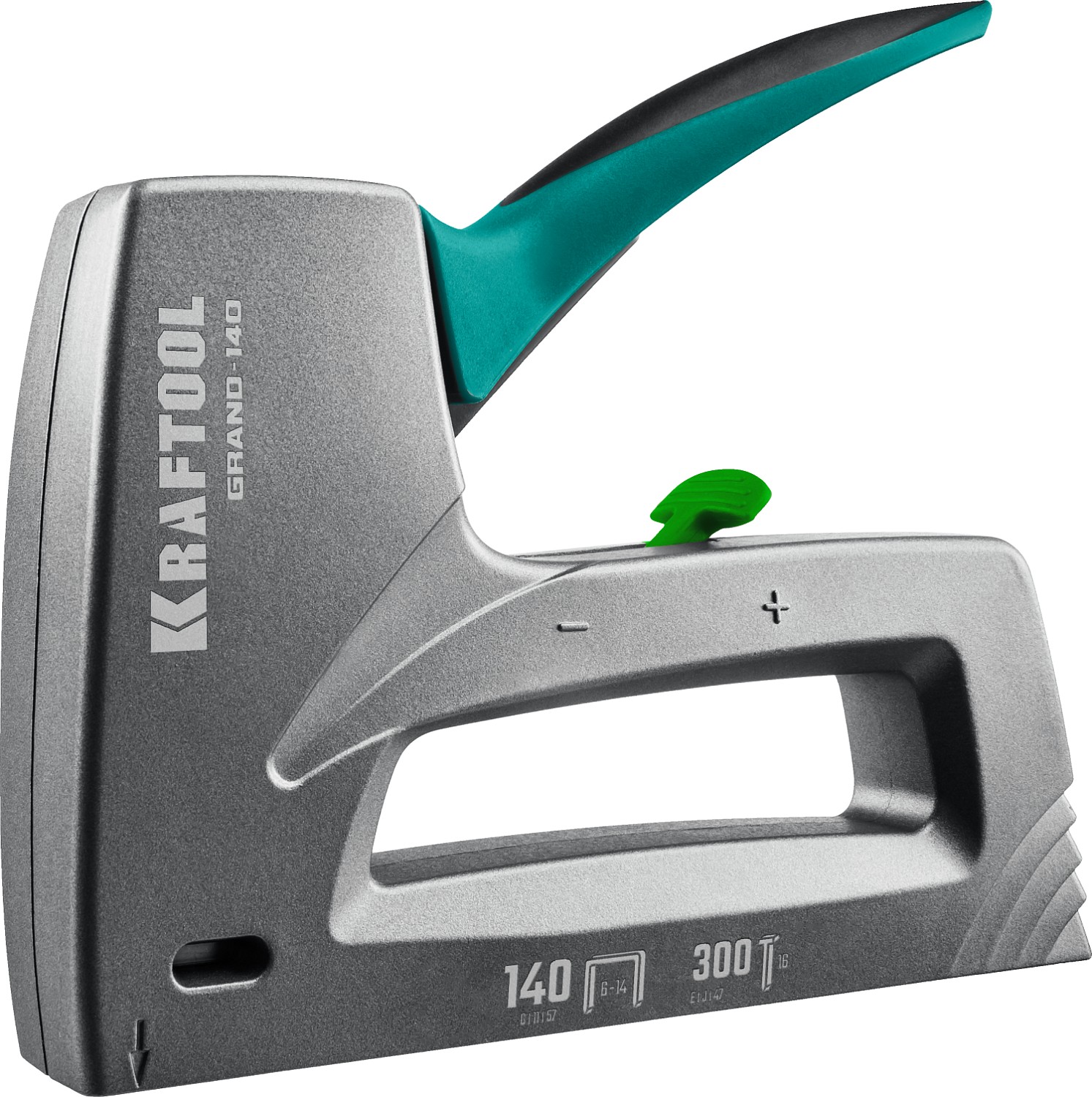 Фото Степлер алюминиевый GRAND-140 3194 KRAFTOOL скобы тип 140, 300 