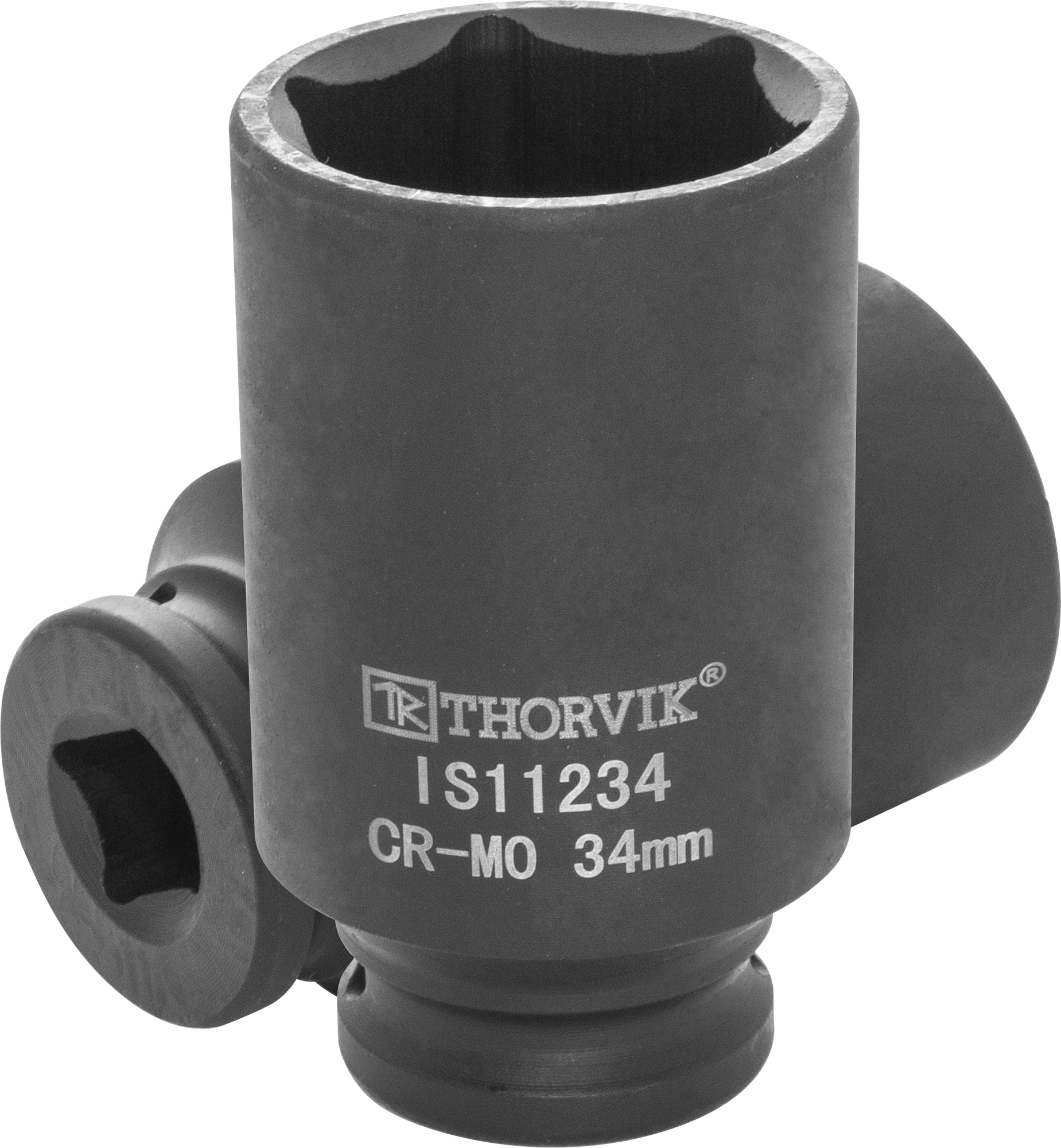 Фото Головка торцевая ударная глубокая 1/2"DR, 34 мм, THORVIK