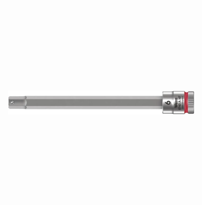 Фото 8740 A Hex-Plus HF Zyklop Головка торцевая с битой вставкой с внешним шестигранником, 1/4, с фиксацией, 8 x 100 мм