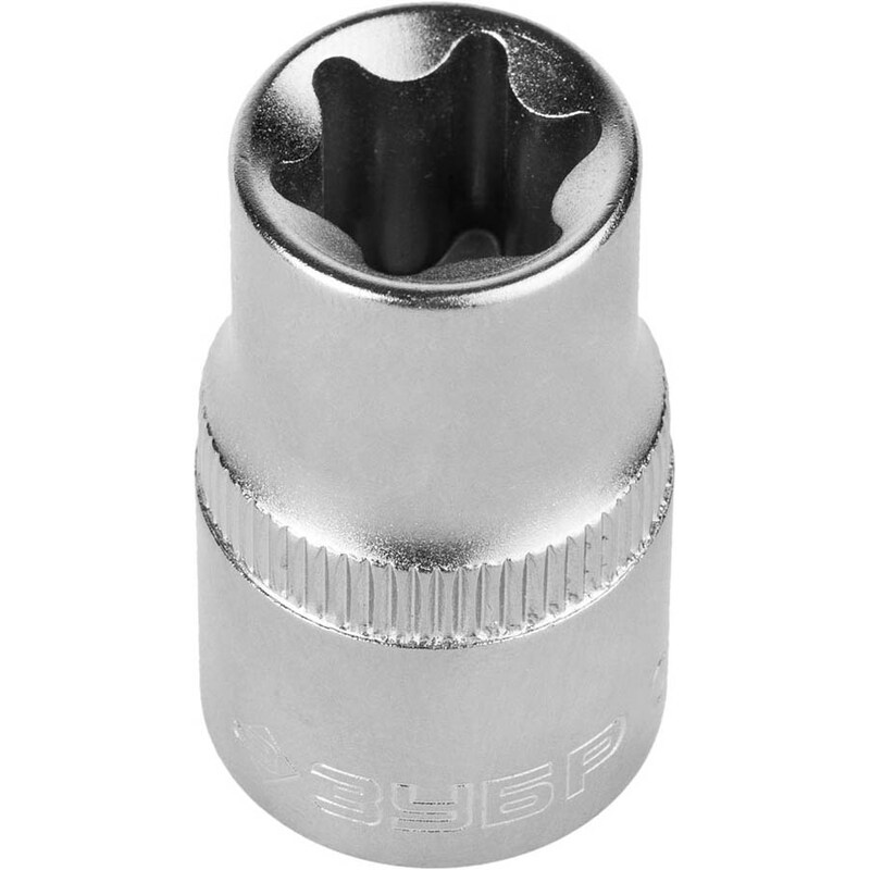 Головки торцовые E-TORX, 1/2", серия «МАСТЕР» Зубр 27719-16