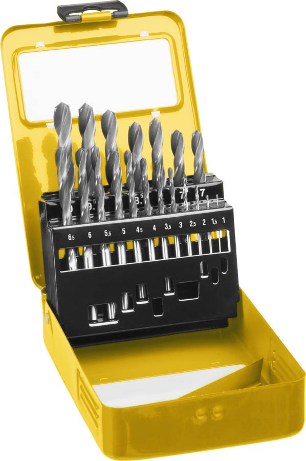 Набор сверл спиральных по металлу 29602-H19-M_z01STAYER 19 шт. ( 1-10 мм), HSS-R