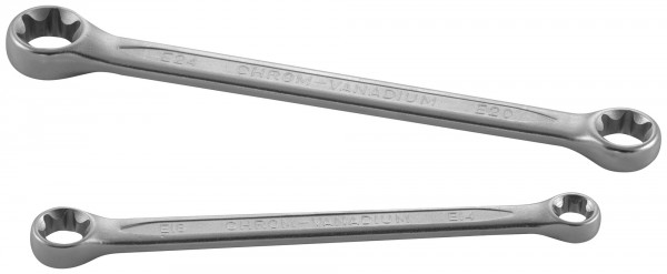 Фото Ключ гаечный накидной, внешний TORX®, E16xE22, Jonnesway