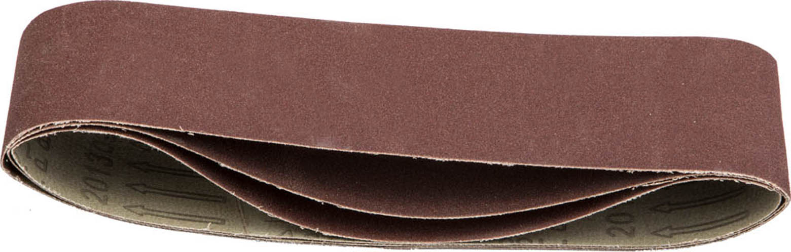 Лента шлифовальная универсальная бесконечная для ЛШМ STAYER 35442-180 Master P180, 75х533 мм, 3 шт., на тканевой основе