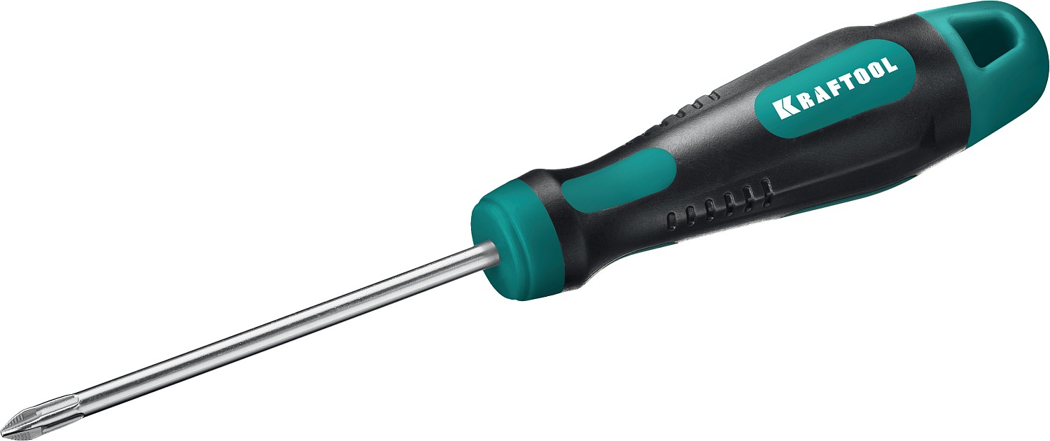 Фото Отвертка PH1х80 мм, слесарная, Kraftool