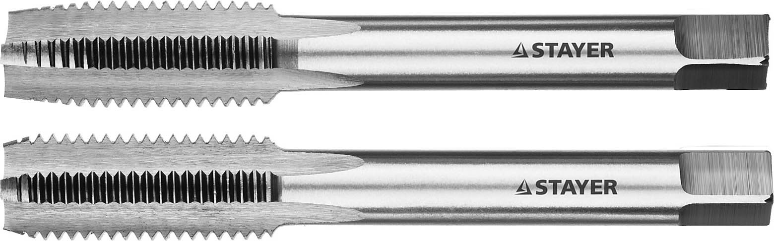 Фото Комплект метчиков STAYER M12 х 1.75 мм, 2 шт., MaxCut 28025-12-1.75-H2