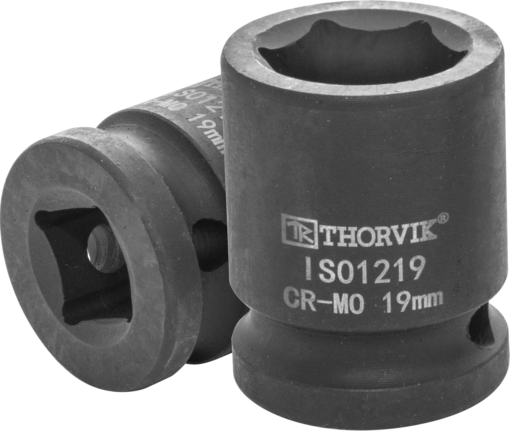 Головка торцевая ударная 1/2"DR, 19 мм, THORVIK
