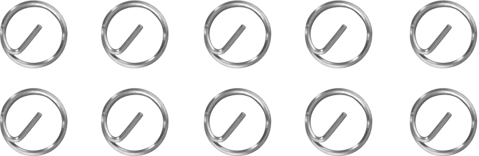 Набор вставок резьбовых M14x1.5, 10 предметов, THORVIK