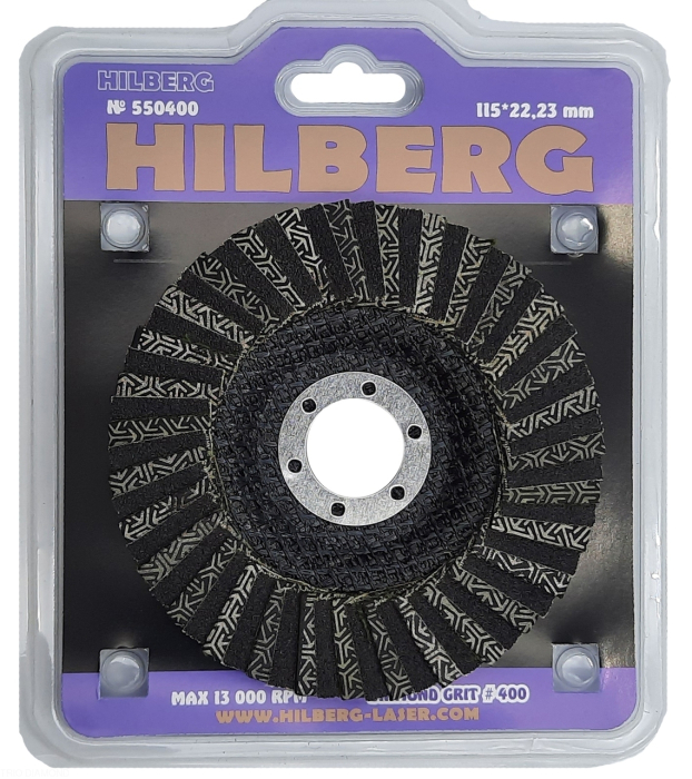 Фото Круг алмазный зачистной 115 мм Hilberg Super КЛТ № 400