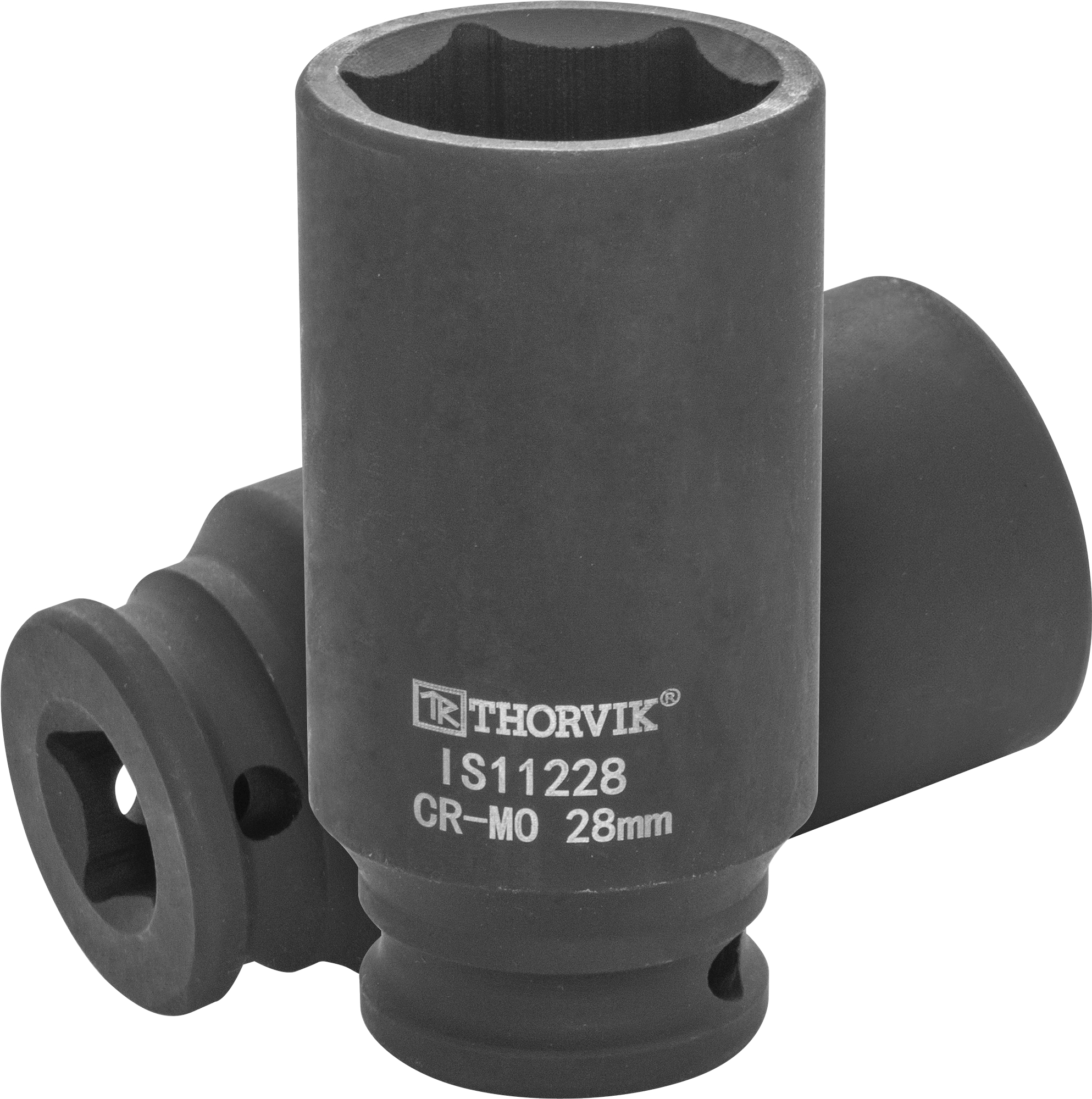 Головка торцевая ударная глубокая 1/2"DR, 28 мм, THORVIK