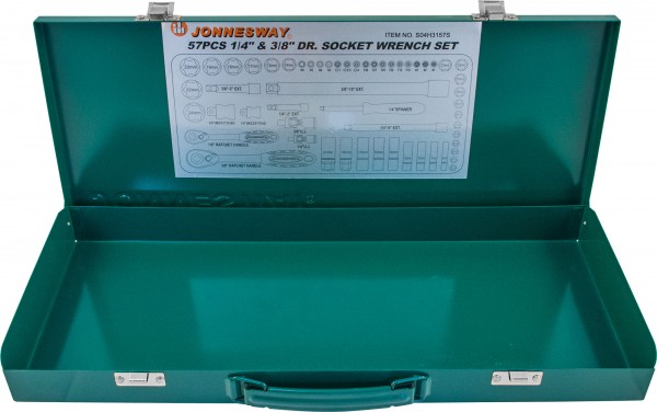 Фото Металлический кейс для набора S04H3157S, Jonnesway