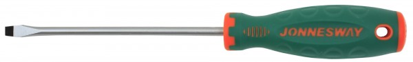 Фото Отвертка стержневая шлицевая ANTI-SLIP GRIP, SL8.0х150 мм, Jonnesway