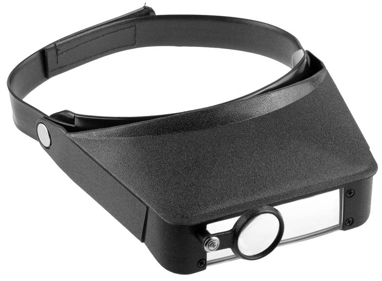 Лупа с креплением на голову STAYER 40520-1 1.8/2.3/3.7/4.8 кратное увеличение, пластиковая линза