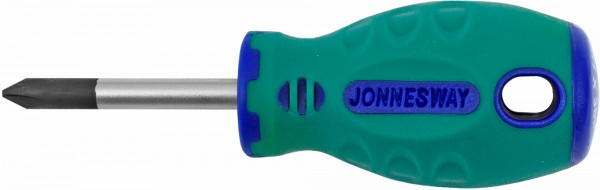 Фото Отвертка стержневая крестовая ANTI-SLIP GRIP, PH1x38 мм, Jonnesway