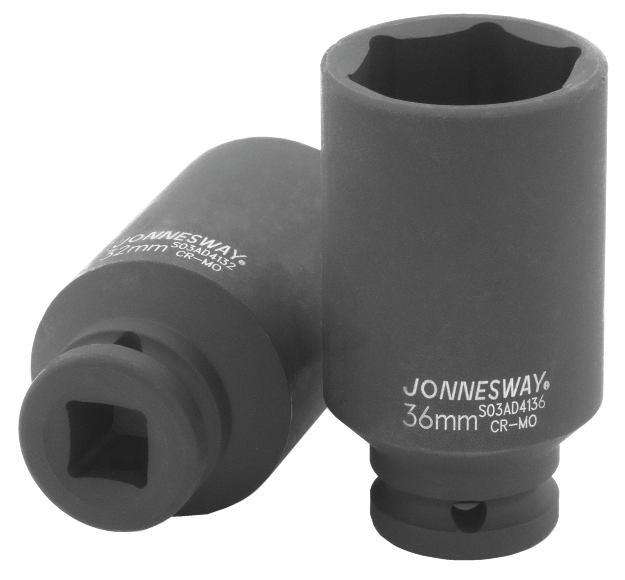 Фото Головка торцевая ударная глубокая 1/2"DR, 36 мм, Jonnesway