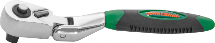 Фото Рукоятка трещоточная с шарниром 1/4"DR, мини, 60 зубцов, Jonnesway