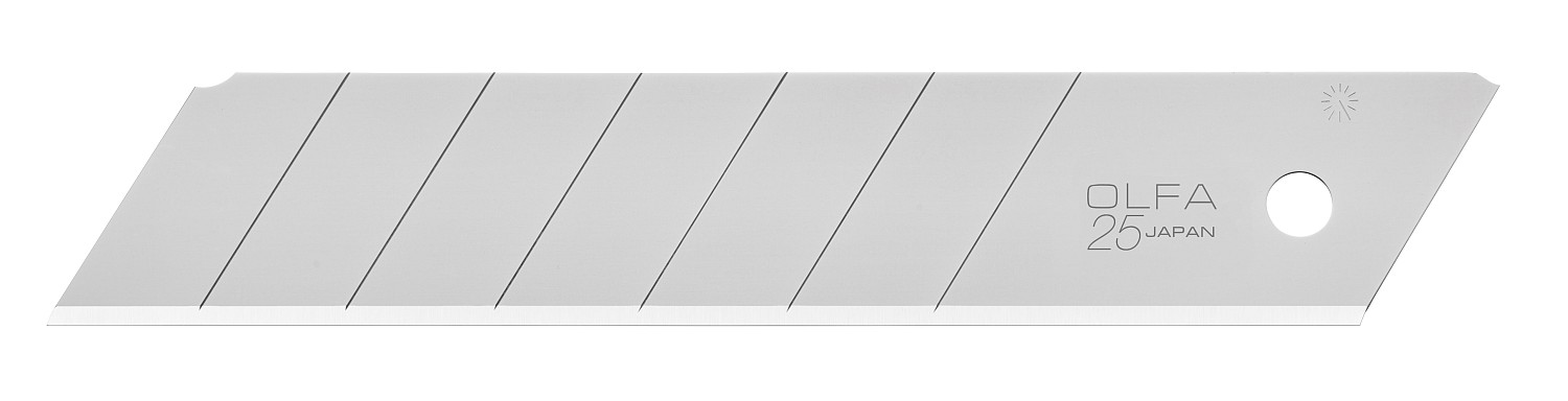 OLFA 25 мм, 20 шт, Лезвие сегментированное OL-HB-20
