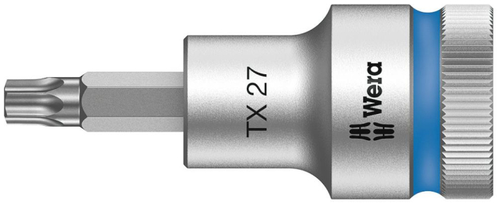 Фото 8767 C HF TORX Zyklop Головка торцевая с битой вставкой, 1/2, с фиксацией, TX 27 x 60 мм