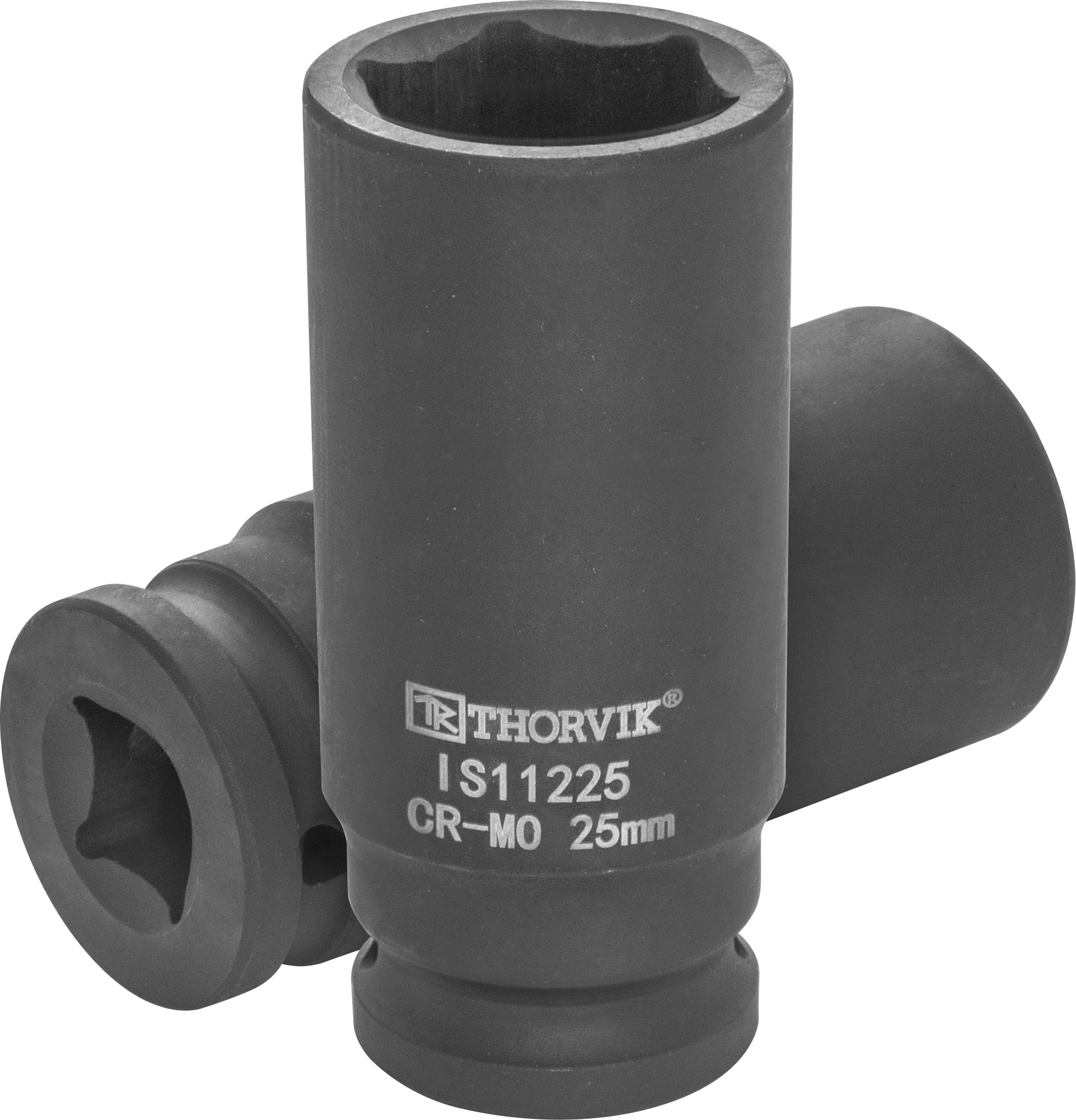 Головка торцевая ударная глубокая 1/2"DR, 25 мм, THORVIK