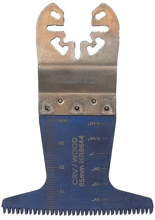 Фото Полотно пильное погружное по древесине Hilberg Cr-V 65*40*14TPI
