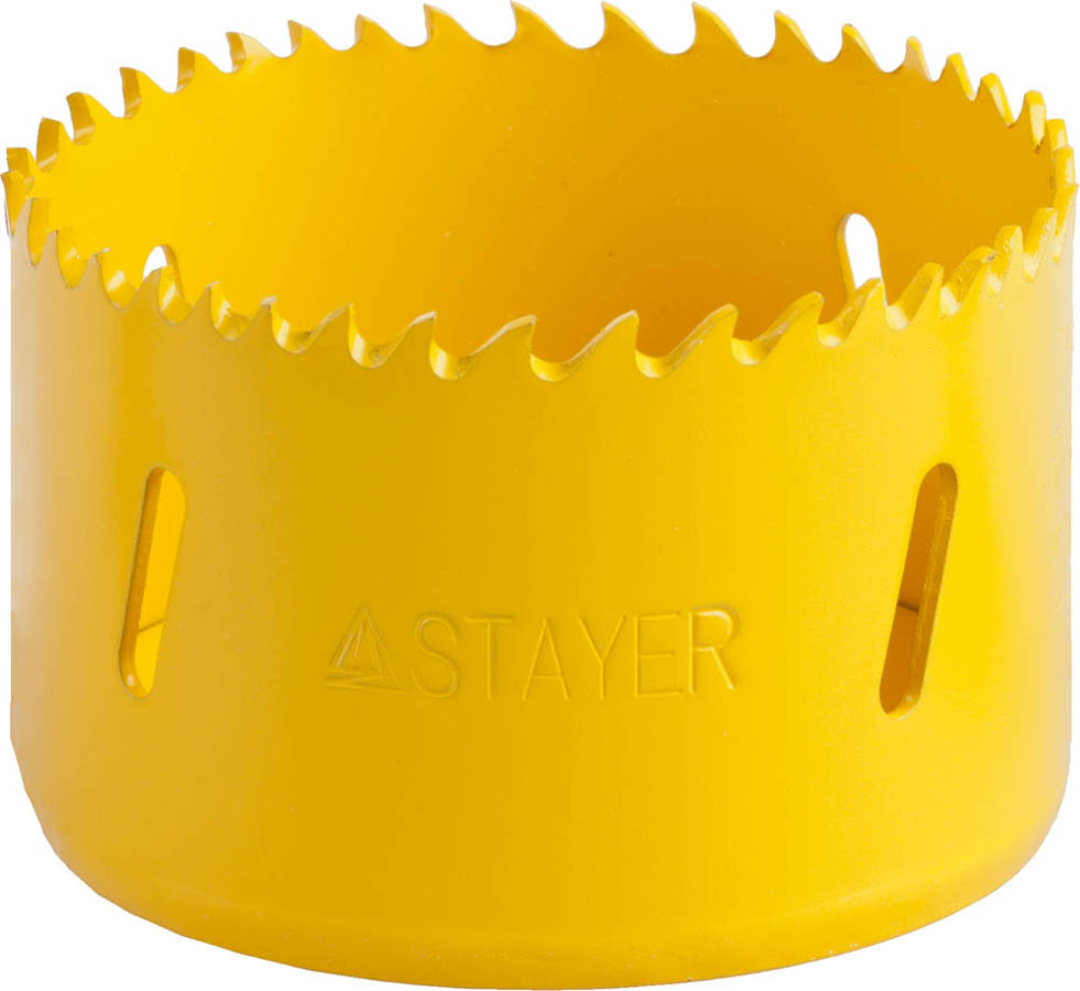 Кольцевая биметаллическая универсальная STAYER d 67 мм, 29547-067