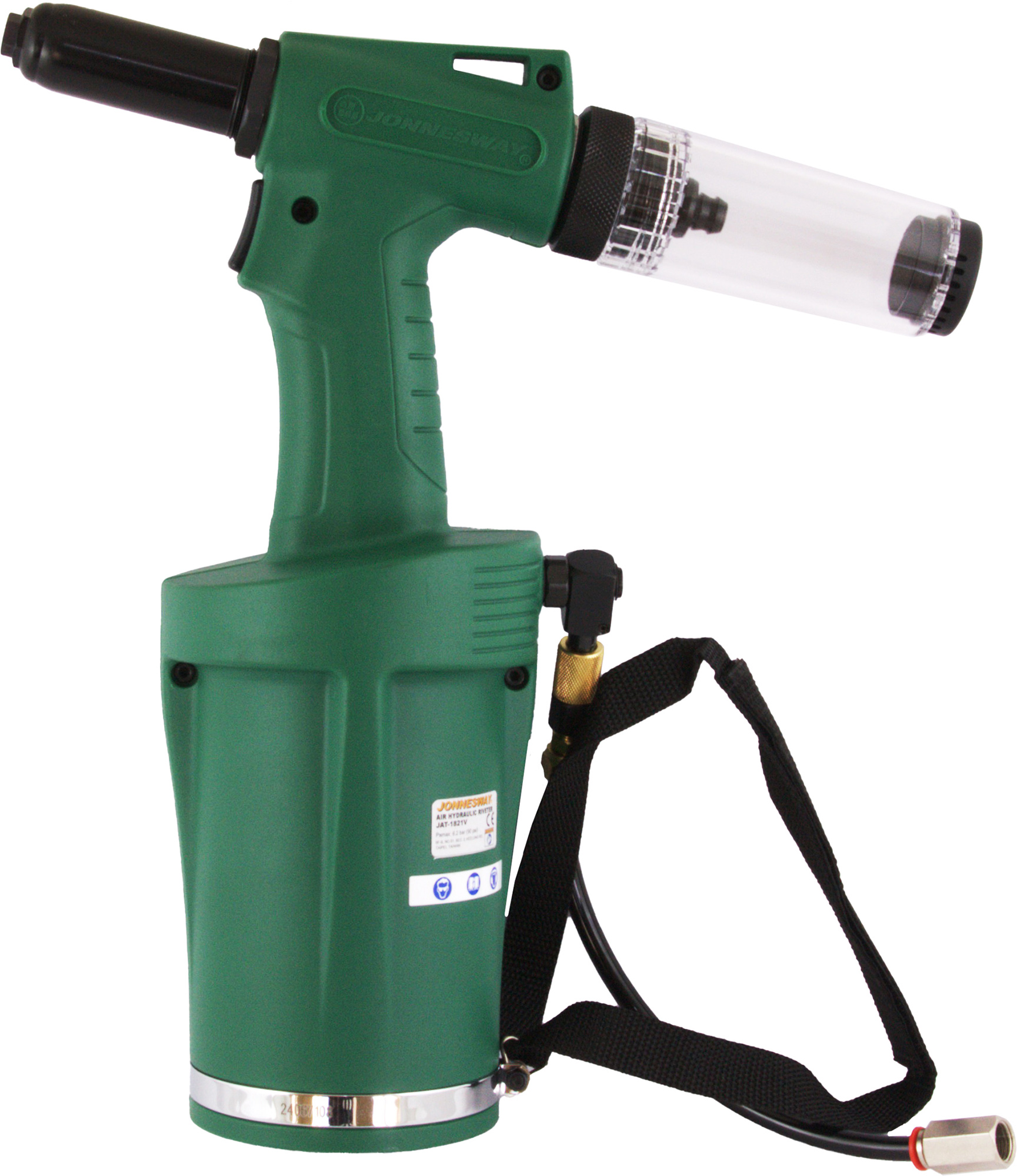 Фото Заклепочник гидропневматический композитный, 4.8 - 6.4 мм, Jonnesway