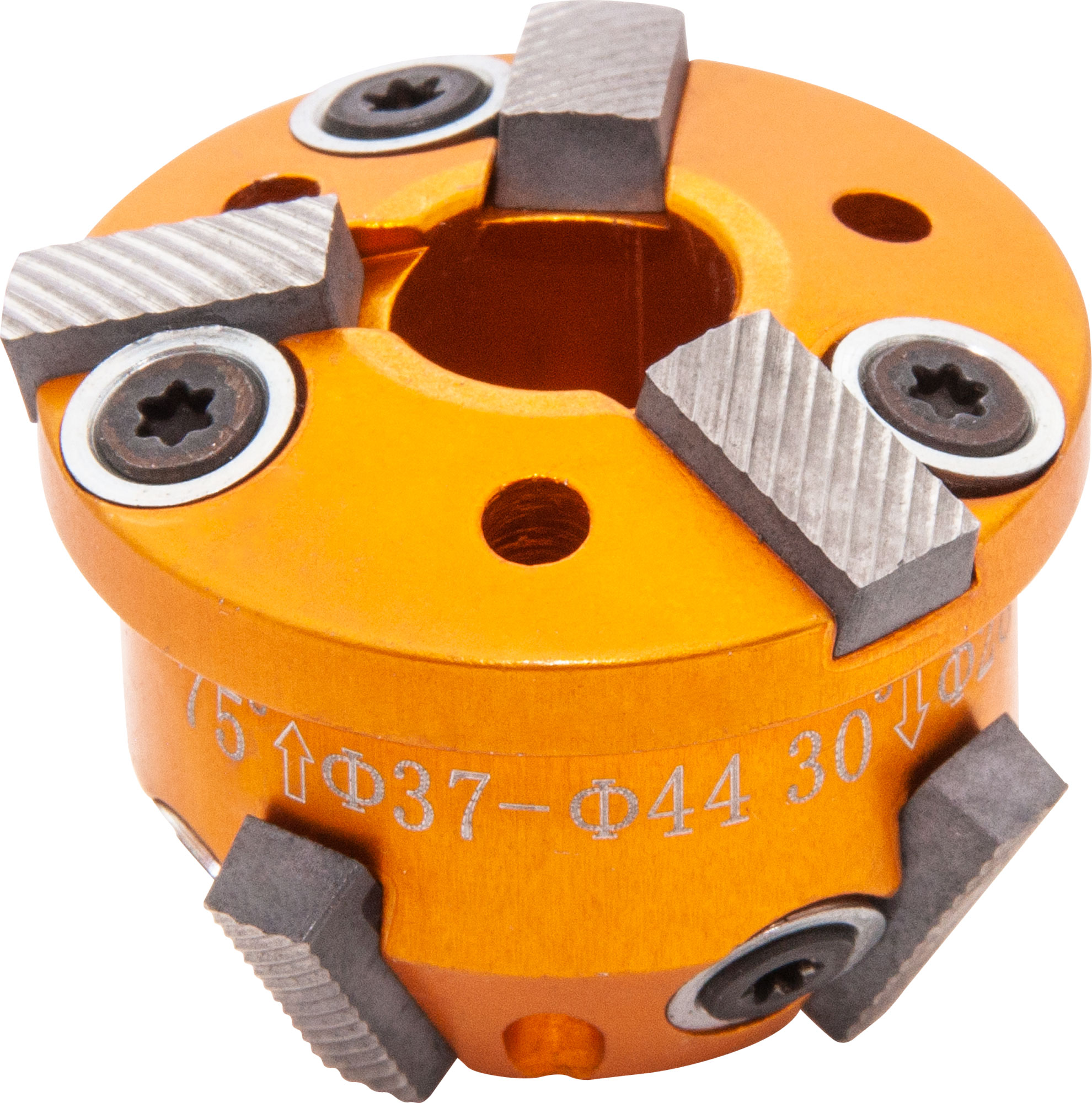 Фото Режущая головка для восстановления фасок седел клапанов, d37-44, 75° и 30°, Jonnesway