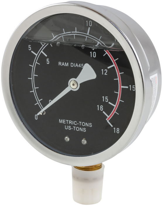 Манометр для гидравлического пресса OHT610N, Ombra