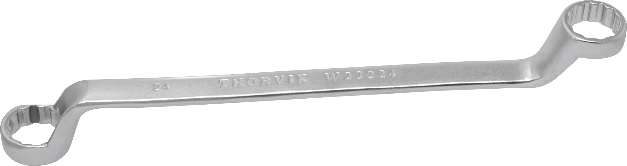 Фото Ключ гаечный накидной изогнутый серии ARC, 22х24 мм, THORVIK