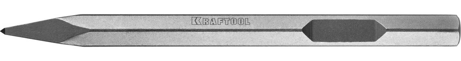 Пикообразное зубило KRAFTOOL 29341-00-400 400 мм, НЕХ 28