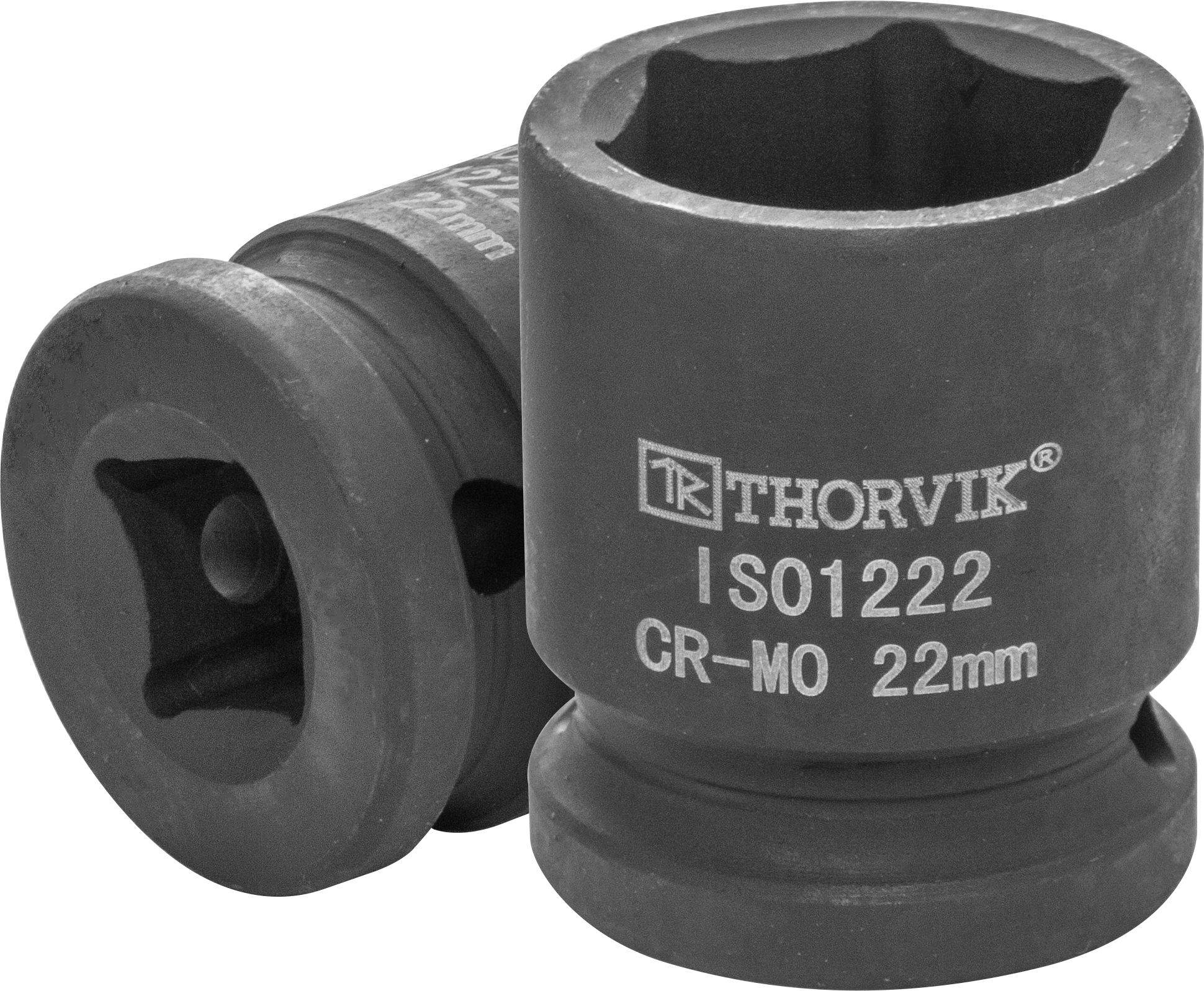 Головка торцевая ударная 1/2"DR, 22 мм, THORVIK