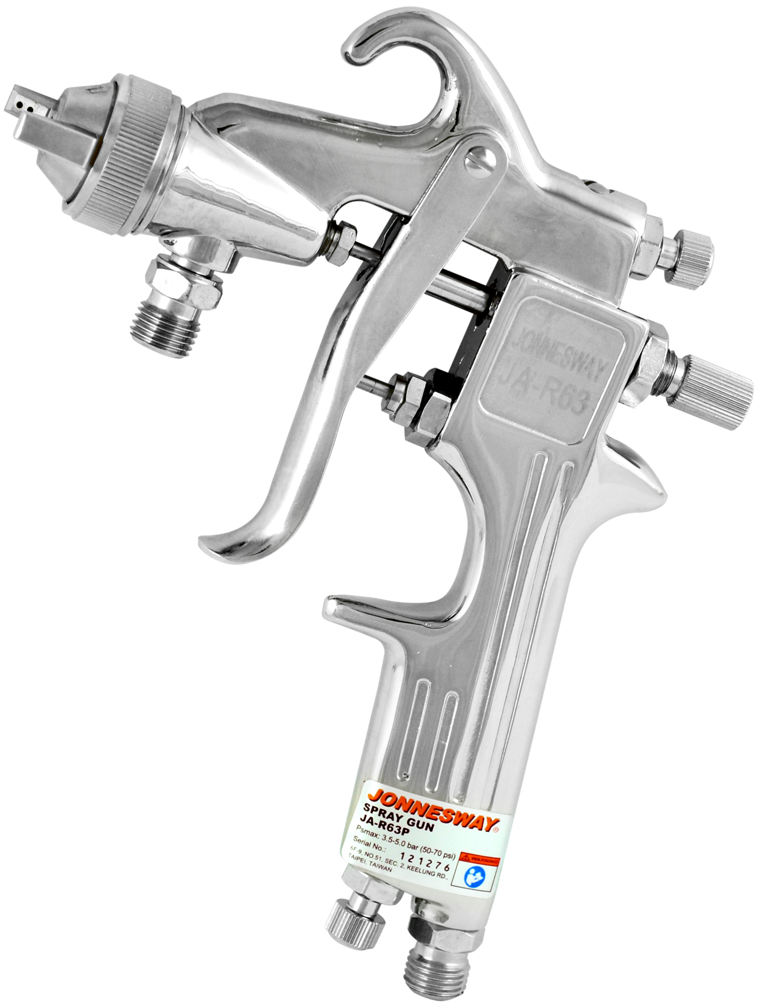 Фото Пистолет покрасочный «Краскопульт» с нижней подачей, дюза 1.8 мм, Jonnesway