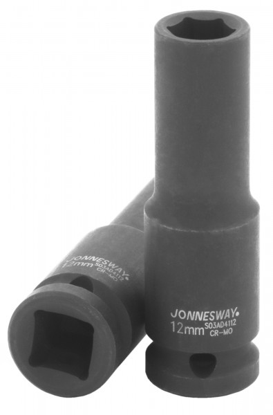 Фото Головка торцевая ударная глубокая 1/2"DR, 12 мм, Jonnesway