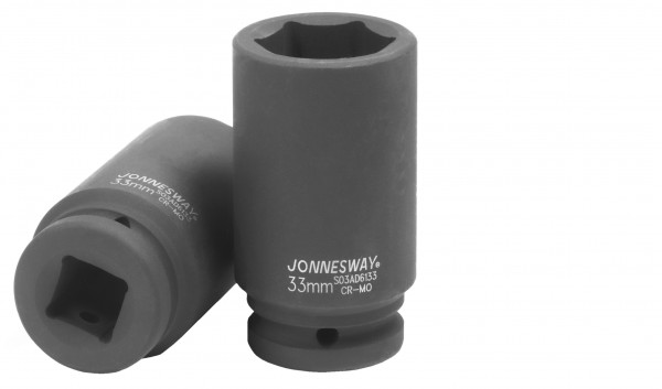 Фото Головка торцевая ударная глубокая 3/4"DR, 33 мм, Jonnesway