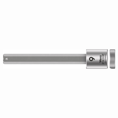 Фото 8740 B Hex-Plus HF Zyklop Головка торцевая с битой вставкой с внешним шестигранником, 3/8, с фиксацией, 9 x 100 мм