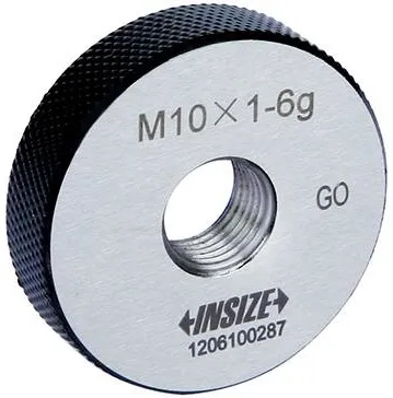 Фото Калибр кольцо М 10.0х1.5 осн. ПР 6g, INSIZE