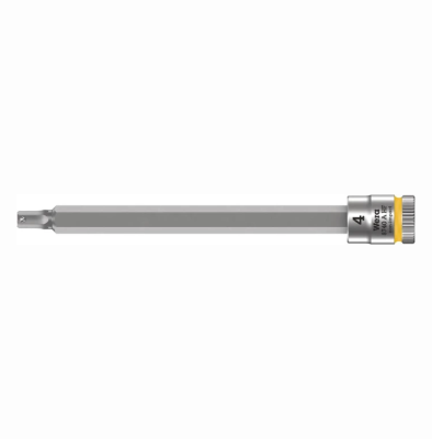 Фото 8740 A Hex-Plus HF Zyklop Головка торцевая с битой вставкой с внешним шестигранником, 1/4, с фиксацией, 5 x 100 мм
