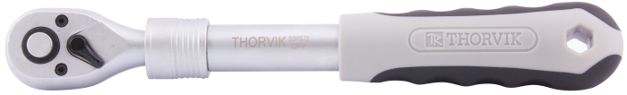 Трещоточная рукоятка телескопическая 1/2"DR, 72 зубца, THORVIK