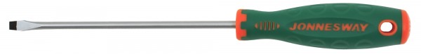 Фото Отвертка стержневая шлицевая ANTI-SLIP GRIP, SL4.0х200 мм, Jonnesway