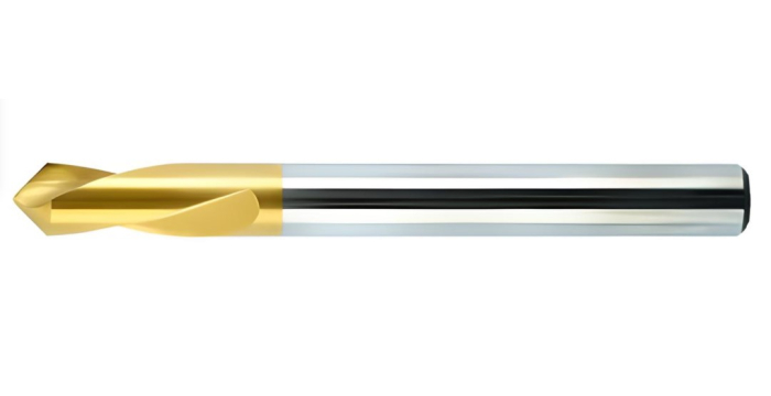 Сверло 20x40x20x100 120° центровочное твердосплавное TiN Qtool