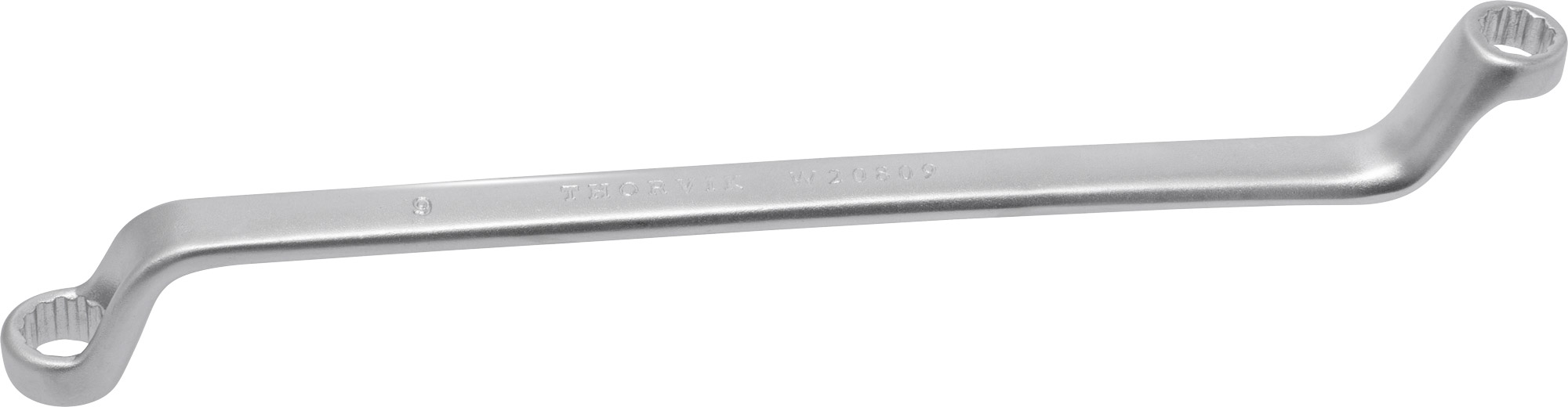 Ключ гаечный накидной изогнутый серии ARC, 8х9 мм, THORVIK