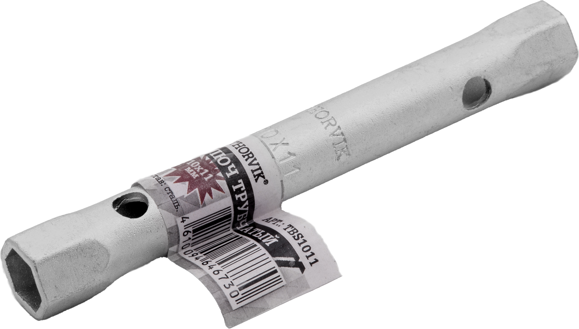 Фото Ключ трубчатый, 10x11 мм, THORVIK