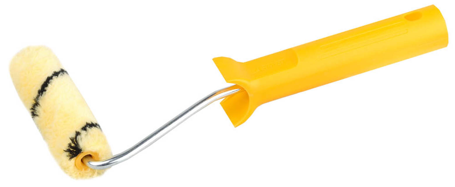 Валик с ручкой STAYER 110 мм, 15 мм, полиакрил, DUALON 03-05812-11