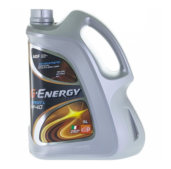 Фото Моторное масло G-Energy Expert L 5W-40, 5л