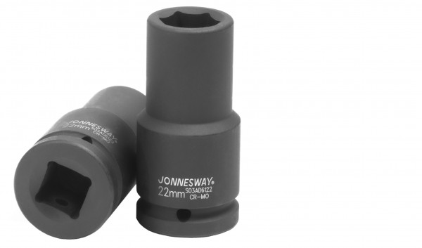 Фото Головка торцевая ударная глубокая 3/4"DR, 22 мм, Jonnesway