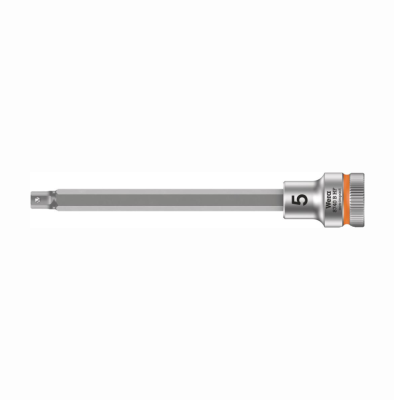 Фото 8740 B Hex-Plus HF Zyklop Головка торцевая с битой вставкой с внешним шестигранником, 3/8, с фиксацией, 5/32" x 107 мм