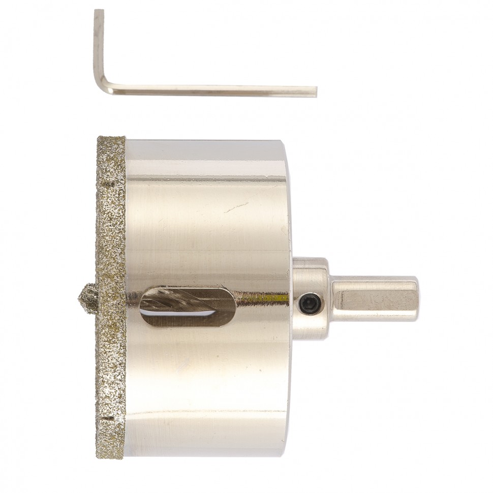 Фото Сверло алмазное по керамограниту, 70 х 67 мм, трехгранный хвостовик Matrix