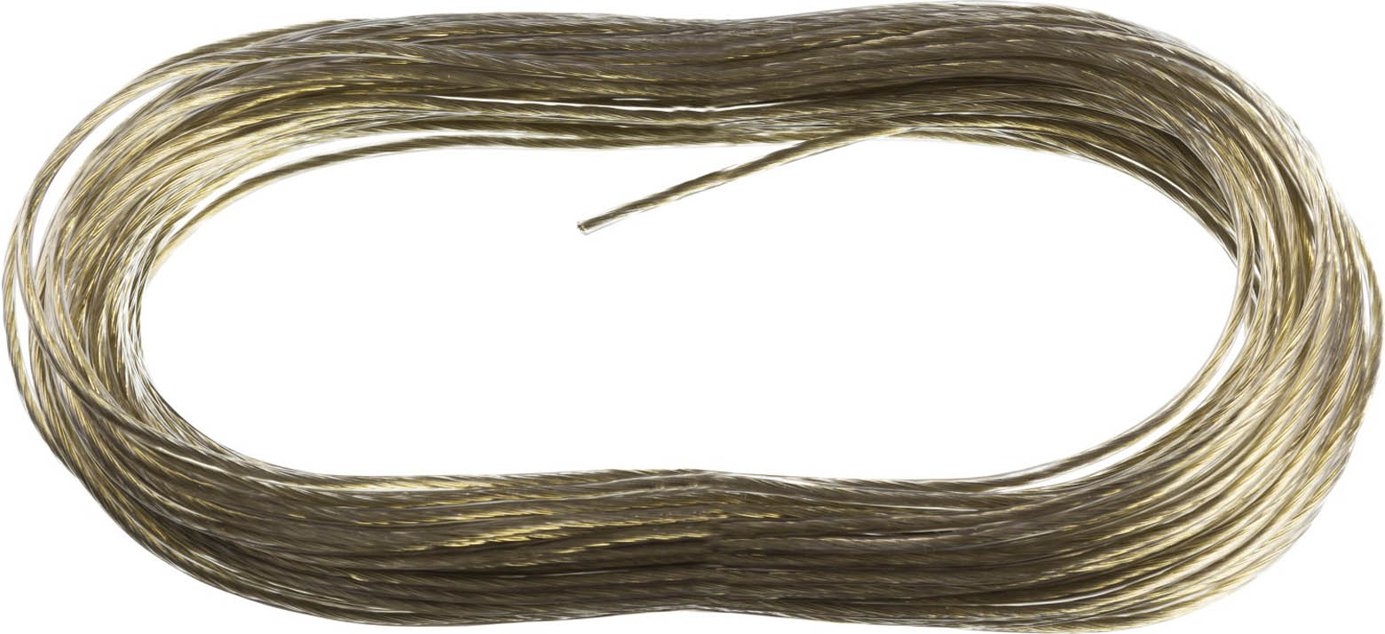 Фото Трос хозяйственный STAYER 20 м, стальной, полимерная оболочка, 2.5 мм,50145-2.5