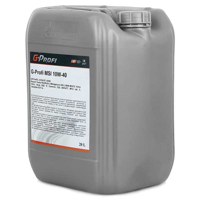 Фото Моторное масло G-Profi MSI plus 15W-40, 20л