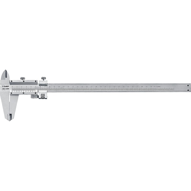 Фото Штангенциркуль стальной 300 мм Зубр 34514-300