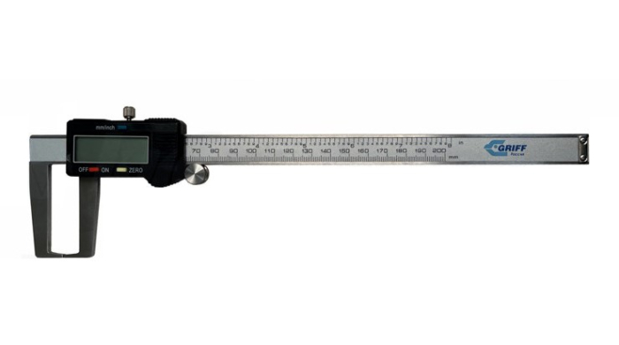 Штангенциркуль ШЦЦО 0-300-0,01 для наружных измерений канавок GRIFF